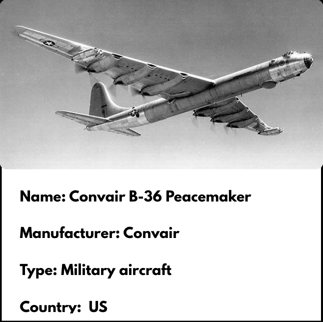 Convair B-36 Peacemaker